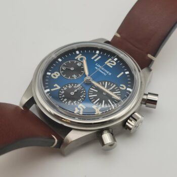 Longines Avigation Bigeye Blue dial - à plat