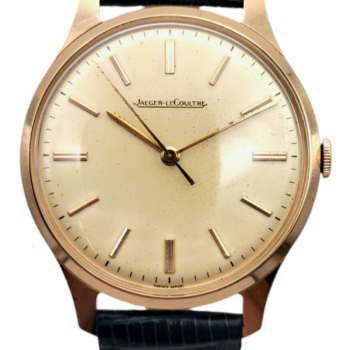 Jaeger-Lecoultre Mécanique 60's, en18k Rose gold Cal 478/C - Vue de face