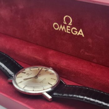 Omega Seamaster de Ville, boite et couronne d'origine, 60's