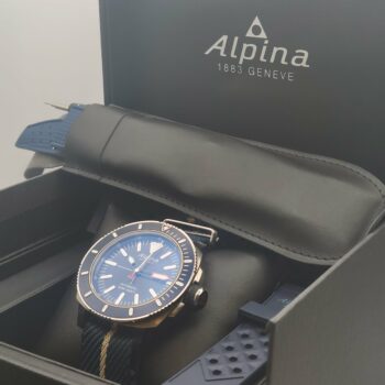 Alpina Seastrong Diver 300, de 2024, full set - boite et montres